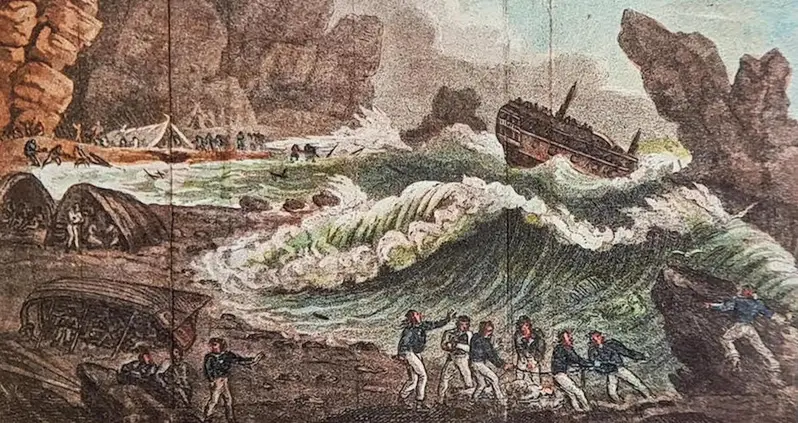 Shipwreck, Mutiny, And Cannibalism: Inside The Harrowing True Story Of The HMS <em></noscript>Wager</em>