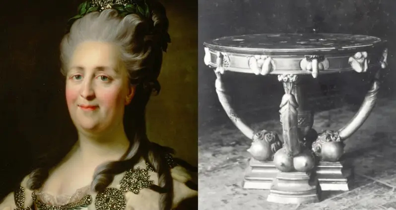 Did Catherine The Great Really Have A Room Full Of Pornographic Furniture? The Story Behind The Legend