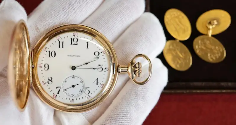 Gold Pocket Watch That Belonged To The Titanic’s Richest Passenger Sells For $1.46 Million