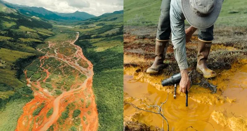 Melting Permafrost Is Causing Rivers In Alaska To Turn Orange And Be Acidic As Vinegar