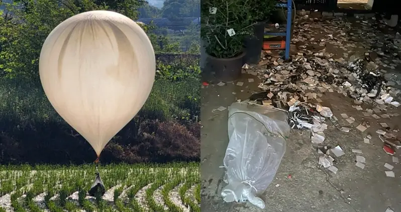 North Korea Is Sending Balloons Carrying Excrement And Propaganda Into South Korea