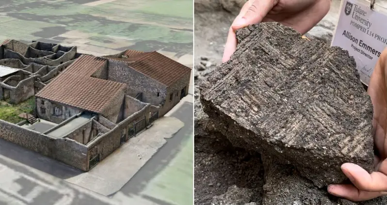 Mat-Making Workshop And Restaurant Discovered Among The Ruins Of Pompeii