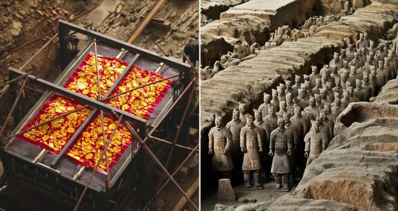 Archaeologists Unearth A Treasure-Filled Tomb Buried Amongst The Terracotta Warriors