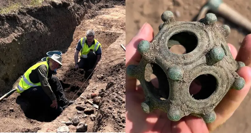 ‘Great Enigma’: 12-Sided Roman Artifact Unearthed In England Baffles Experts