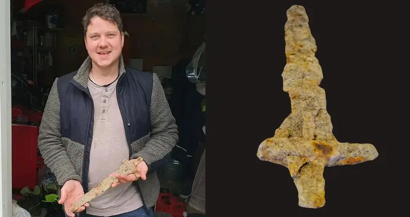 A Norwegian Farmer Just Discovered A 1,100-Year-Old Viking Sword In His Field