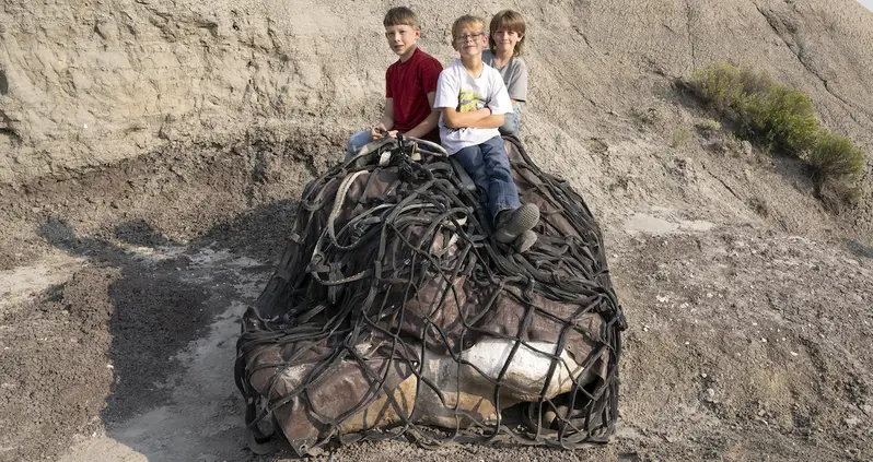 Three Boys In North Dakota Happened Upon The Remains Of A T. Rex While Out For A Hike