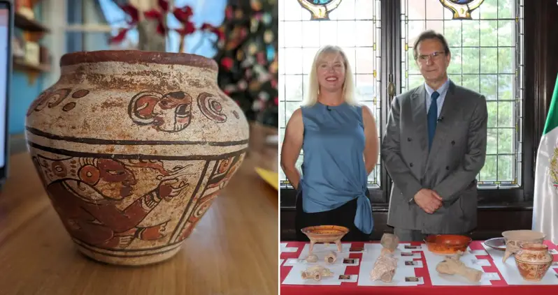 A Woman Bought A Vase At A Maryland Thrift Store For $3.99 — Then Found Out It Was An Ancient Maya Artifact