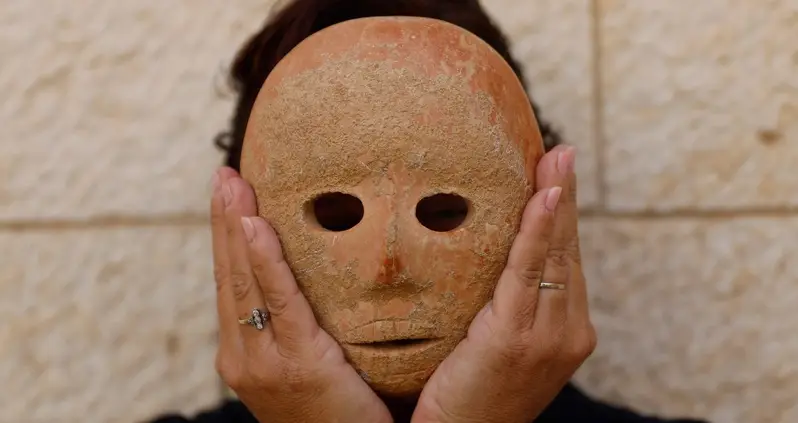 A 9,000-Year-Old Stone Mask From The Neolithic Era Was Just Unveiled In Israel