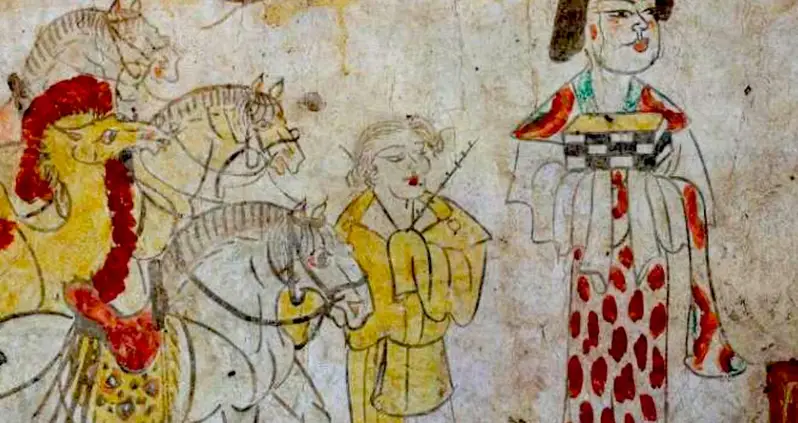 Archaeologists Discovered A Mural Of A ‘Western Man’ With Blonde Hair And A Beard In An 8th-Century Tang Dynasty Tomb