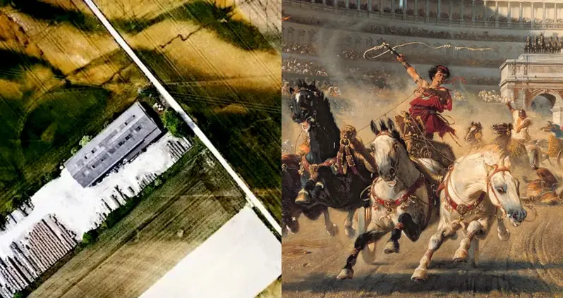 Researchers Uncover An Ancient Roman Circus Used For Chariot Racing In Northern Spain