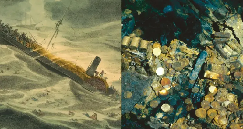 The Hunt For The SS <em>Central America</em>, The Ship That Sank Carrying 15 Tons Of Gold