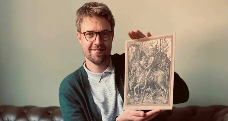 An 11-Year-Old Boy Rescued An Engraving From A Dump — And It Turned Out To Be A Rare Renaissance Print