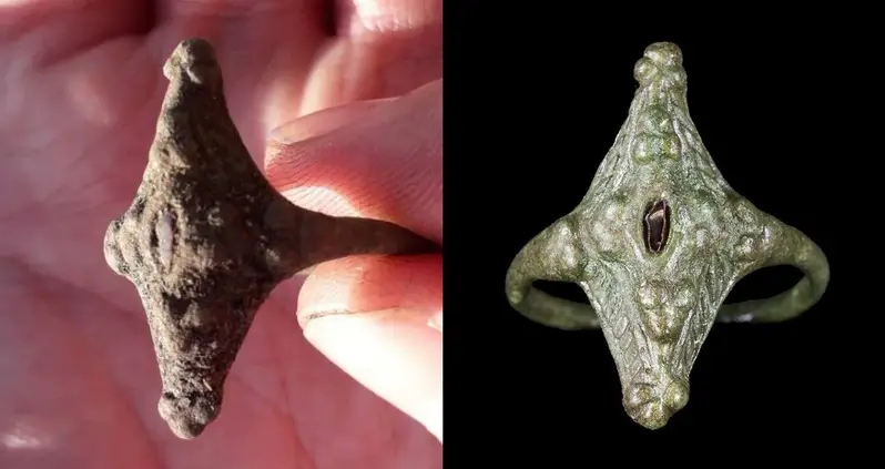 ‘Remarkable’ Pictish Ring Found By ‘Enthusiastic Amateur’ During Archaeological Dig In Scotland