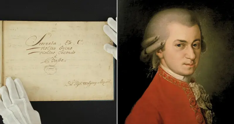 Researchers Discover A Previously Unknown Mozart Composition In A German Library