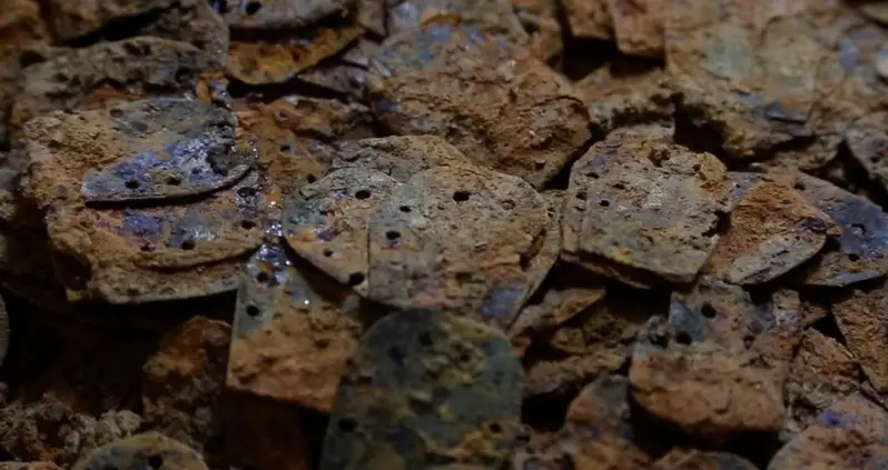 Archaeologists Excavating The Tomb Of Chinese Emperor Liu He Uncover 6,000 Pieces Of Fish-Scale Armor