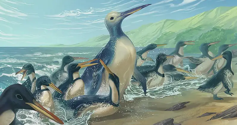 Mega Penguins, The Incredible Prehistoric Birds That Were As Tall As Humans