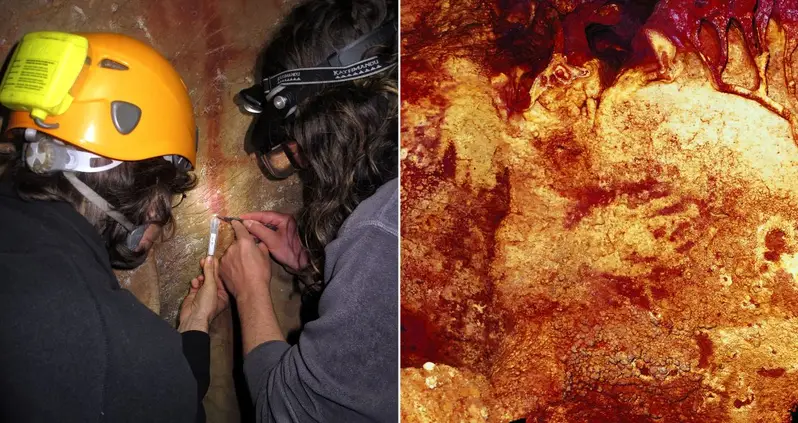 Study Reveals That Hand Silhouettes Found In Spain Are The Oldest Cave Paintings In The World — And Were Made By Neanderthals 66,000 Years Ago