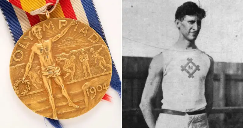 A Rare Gold Medal From The 1904 Olympics In St. Louis Just Sold For Over $500,000 At Auction