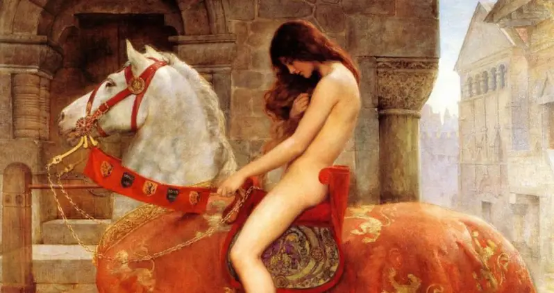 Did Lady Godiva Really Ride A Horse Through Town Completely Naked To Lower Her People’s Taxes?