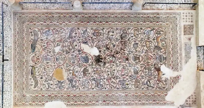 A Stunning 1,600-Year-Old Byzantine Mosaic Uncovered In Israel’s Negev Desert Is Now On Display For The First Time