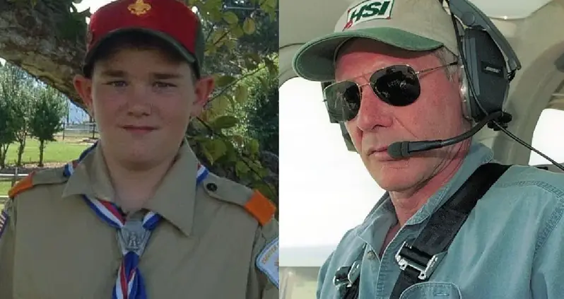 The Heartwarming Story Of Cody Clawson, The 13-Year-Old Boy Scout Who Was Rescued By Harrison Ford