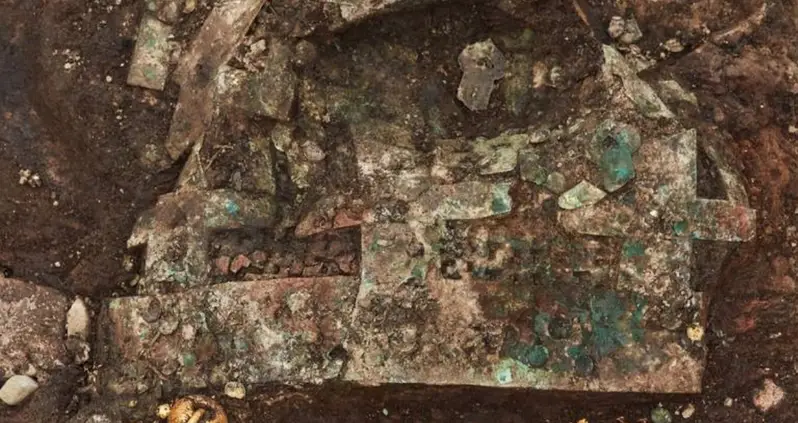 Archaeologists In South Korea Find A 1,400-Year-Old Crown Decorated With Jewel Beetle Wings