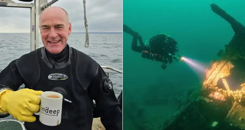 An Amateur Diver In England Purchased A World War I Shipwreck On Facebook For Just $400