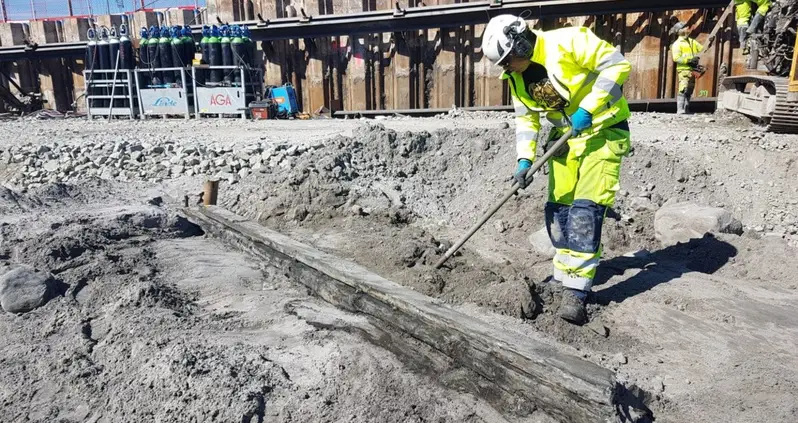 Archaeologists Have Discovered Six Centuries-Old Shipwrecks During Construction On Sweden’s Coast