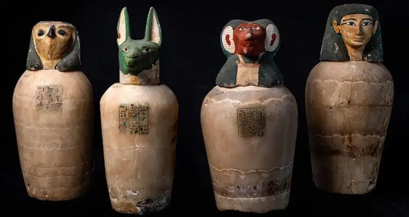 The Strange History Of Canopic Jars, The Ancient Egyptian Vessels That Held The Viscera Of Mummies