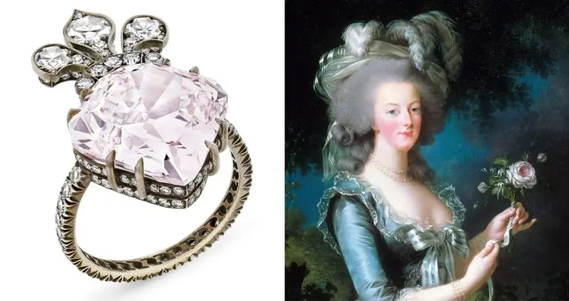 A 10-Carat Pink Diamond That Once Belonged To Marie Antoinette Is Now Heading To Auction