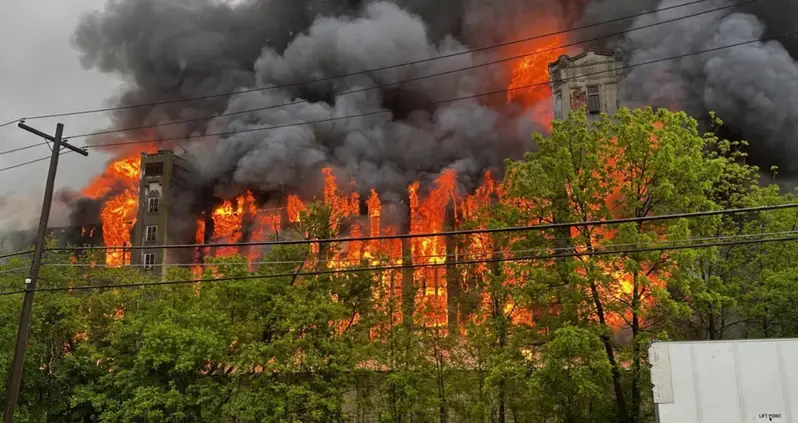 Two 14-Year-Olds In Upstate New York Were Just Charged With Burning Down An Historic Mill That Opened In 1846