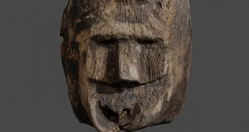 Archaeologists Find A 1,000-Year-Old Carving Of A Human Face At The Bottom Of A Polish Lake