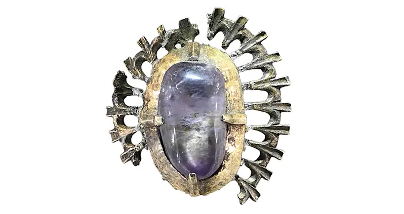 A Rare Amethyst Jewel From The Middle Ages Was Just Found In The Moat Of A Polish Castle