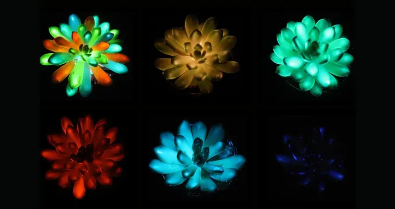 Chinese Scientists Have Just Created Multicolored, Glow-In-The-Dark Plants
