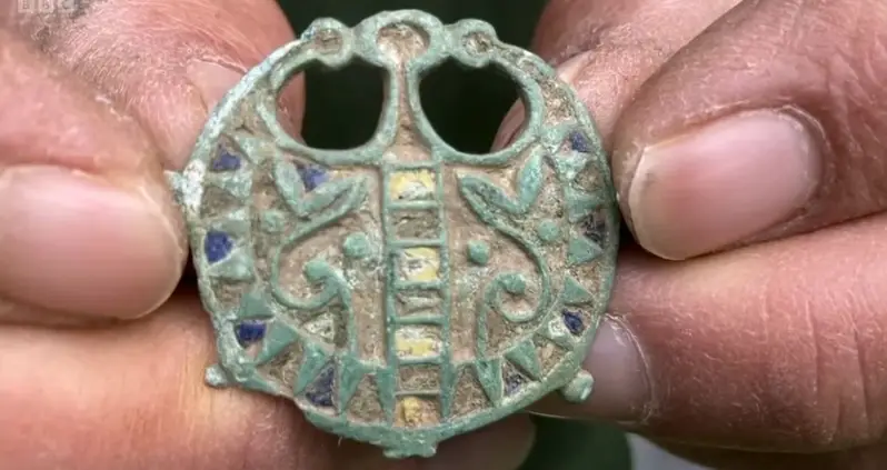 A 2,000-Year-Old Roman Brooch Was Just Discovered In An English Field By A Hobby Metal Detectorist