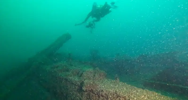 Underwater Archaeologists Just Found A 144-Foot Schooner That Sank In Lake Michigan During A Storm In 1886