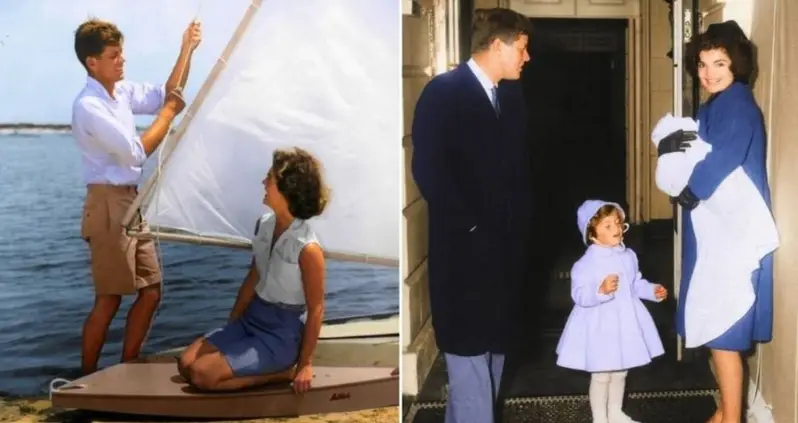 The Rise And Fall Of The Kennedy Family In 44 Colorized Photos