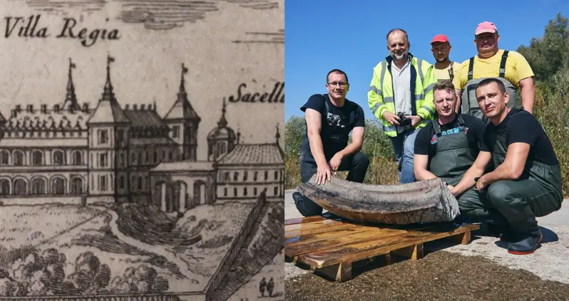 Remnants Of A 17th-Century Polish Palace Looted By Sweden Were Just Recovered From A River In Warsaw