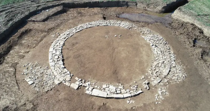 Massive Funerary Monument From The Roman Era Unearthed During Construction Work In Germany