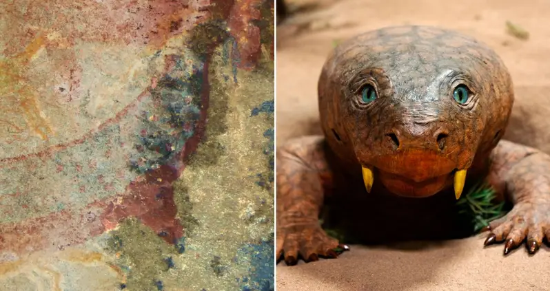 19th-Century South African Rock Art May Depict A Long-Extinct ‘Horned Serpent’