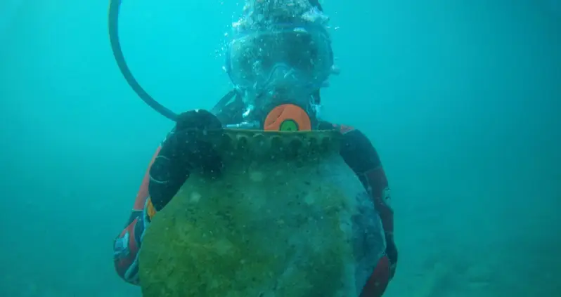 Divers Just Found A Sunken Medieval City In An Enormous Lake In The Mountains Of Eastern Kyrgyzstan