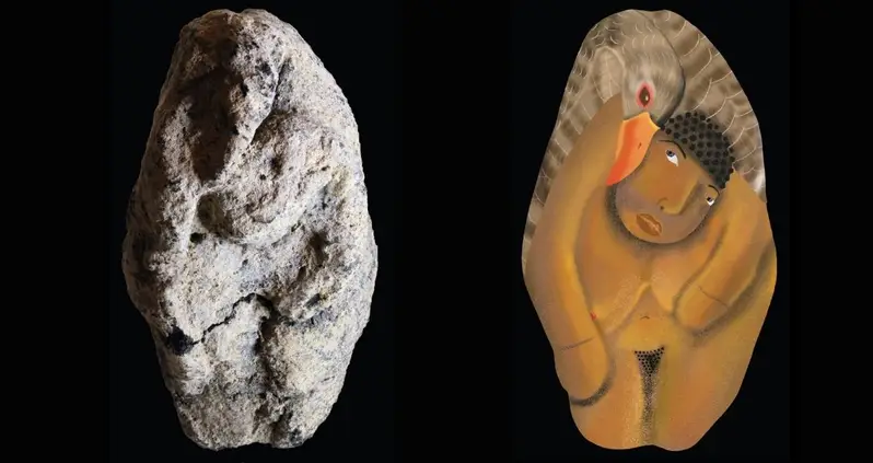 Archaeologists In Israel Discover A 12,000-Year-Old Figurine Of A Goose Mating With A Woman