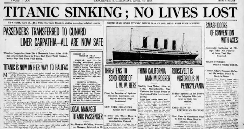 33 Of The Most Famous Newspaper Front Pages From History