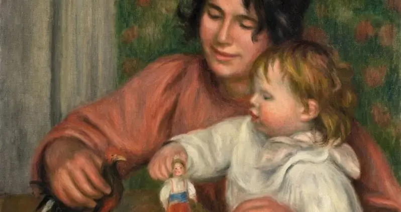 A Previously Unseen Renoir Painting Of The Artist’s Son Just Sold For $2 Million At Auction