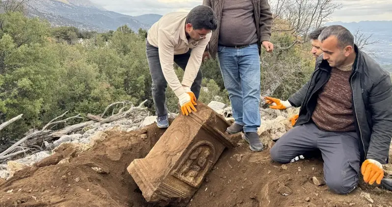 A Goat Herder In Turkey Just Discovered An Ornately Carved Roman-Era Funerary Stele