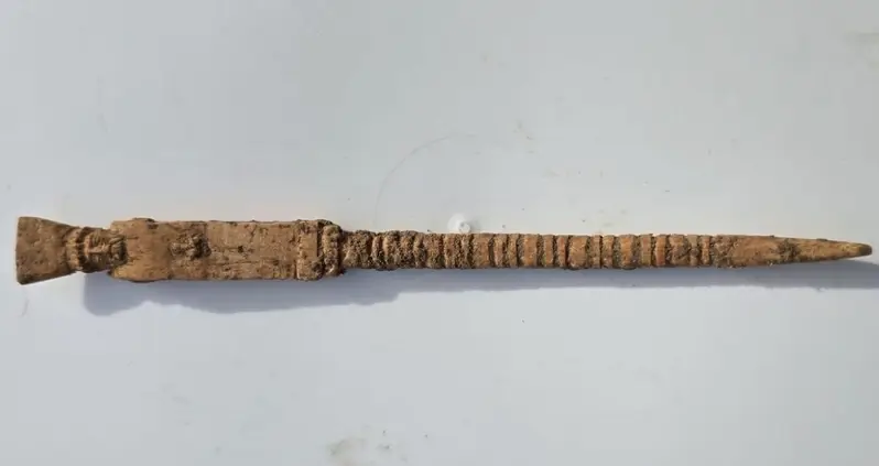 Archaeologists In Sicily Just Found An Ancient Bone Stylus Depicting Dionysus With An Erect Phallus