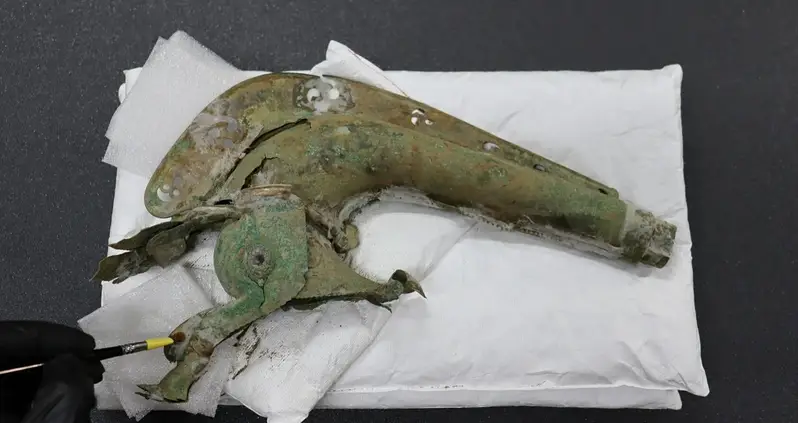 2000-Year-Old Celtic War Trumpet Used In Battle Against The Romans Discovered During Construction In Eastern England