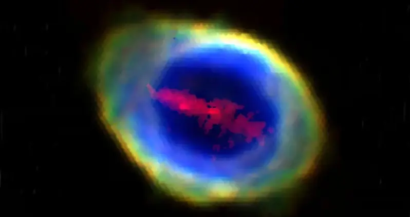 Astronomers Just Discovered A Mysterious Cloud Of Iron Inside The Ring Nebula That Measures 3.7 Trillion Miles Across