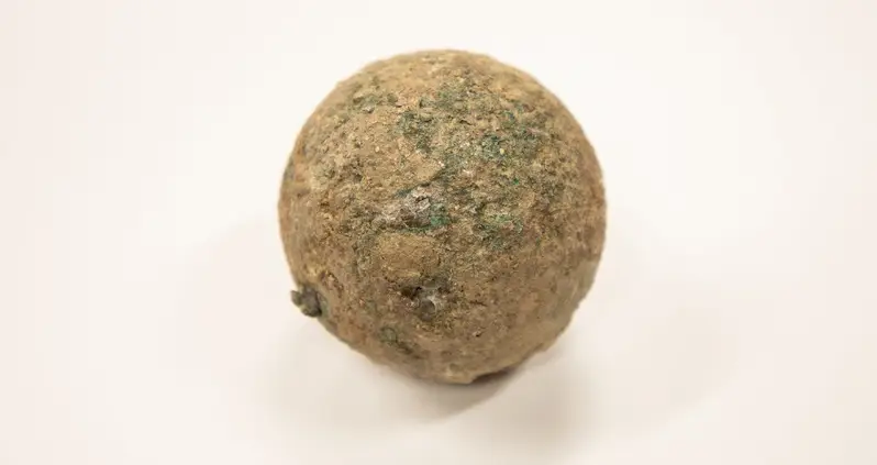 Archaeologists Just Unearthed An Intact Cannonball That Was Likely Fired During The Battle Of The Alamo