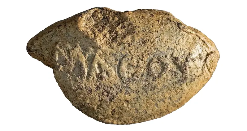 Archaeologists Just Uncovered A 2,100-Year-Old Sling Bullet Inscribed With The Message ‘Learn Your Lesson’